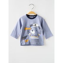 ELLE EST OU LA MER - T-shirt bleu en coton - Garçon - Taille TU - Modz