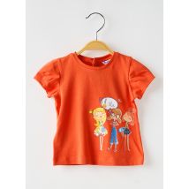 MAYORAL - T-shirt orange en coton - Fille - Taille TU - Modz