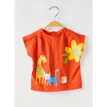MAYORAL - T-shirt orange en coton - Fille - Taille TU - Modz