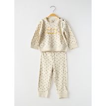 DOO & BO - Pyjama beige en coton - Fille - Taille TU - Modz
