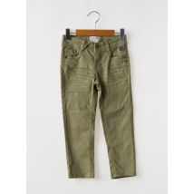 ELLE EST OU LA MER - Jeans coupe slim vert en coton - Garçon - Taille TU - Modz