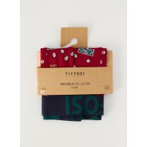 TIFFOSI - Boxer rouge en coton - Garçon - Taille TU - Modz