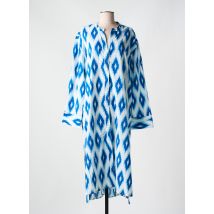 ZEN ETHIC - Robe mi-longue bleu en coton - Femme - Taille 42 - Modz