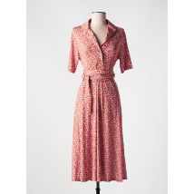 JUSTMINE - Robe mi-longue violet en polyester - Femme - Taille 38 - Modz