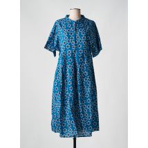 ZEN ETHIC - Robe mi-longue bleu en coton - Femme - Taille 38 - Modz