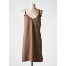 GENIUS - Robe de plage marron en polyamide - Femme - Taille 36 - Modz