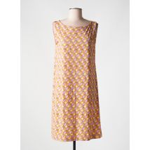 MALIPARMI - Robe courte orange en polyamide - Femme - Taille 42 - Modz