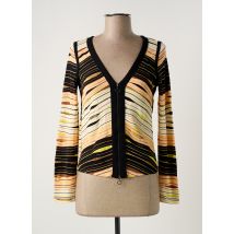 ALDO MARTIN'S - Gilet manches longues noir en viscose - Femme - Taille 38 - Modz