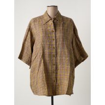 OTTOD'AME - Chemisier marron en lin - Femme - Taille 36 - Modz