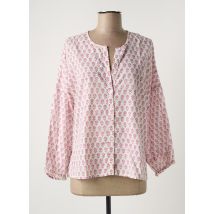 ZEN ETHIC - Chemisier rose en coton - Femme - Taille 36 - Modz