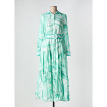 MC2 SAINT BARTH - Robe longue vert en lin - Femme - Taille 38 - Modz