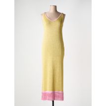 PHO FIRENZE - Robe longue jaune en viscose - Femme - Taille 40 - Modz