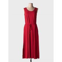 MAX MARA - Robe mi-longue rouge en viscose - Femme - Taille 40 - Modz