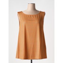 JUSTMINE - Débardeur orange en polyester - Femme - Taille 42 - Modz