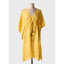 ZEN ETHIC - Robe de plage jaune en coton - Femme - Taille TU - Modz