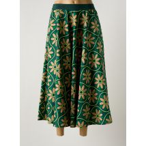 NIU - Jupe longue vert en polyester - Femme - Taille 34 - Modz