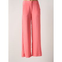 ALDO MARTIN'S - Pantalon droit rose en polyester - Femme - Taille 38 - Modz