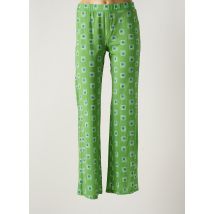 MALIPARMI - Pantalon droit vert en polyamide - Femme - Taille 36 - Modz