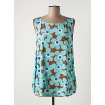 JUSTMINE - Top bleu en polyester - Femme - Taille 40 - Modz