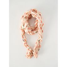 ZEN ETHIC - Echarpe orange en coton - Femme - Taille TU - Modz