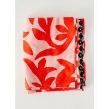 AHIMARIA - Paréo rouge en coton - Femme - Taille TU - Modz