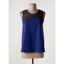 INDIES - Top bleu en polyamide - Femme - Taille 44 - Modz