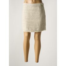 TWINSET - Jupe courte beige en coton - Femme - Taille 42 - Modz