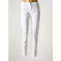 TRUSSARDI JEANS - Pantalon slim blanc en coton - Femme - Taille W27 - Modz