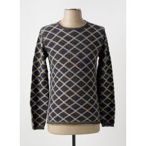 LUCKY LIFE - Pull bleu en coton - Homme - Taille XXL - Modz