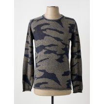 LUCKY LIFE - Pull bleu en coton - Homme - Taille XXL - Modz