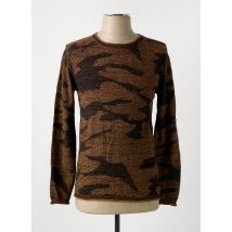 LUCKY LIFE - Pull orange en coton - Homme - Taille L - Modz