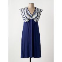 ANTIGEL - Chemise de nuit bleu en viscose - Femme - Taille 44 - Modz