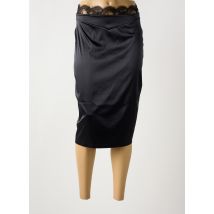 PRELUDE - Jupon /Fond de robe noir en polyester - Femme - Taille 38 - Modz