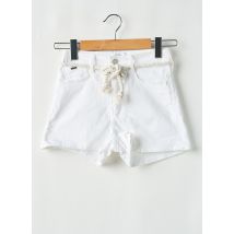 LE TEMPS DES CERISES - Short blanc en coton - Fille - Taille TU - Modz