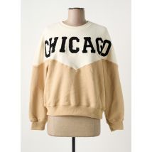 CHARLIOR - Sweat-shirt beige en coton - Femme - Taille 36 - Modz
