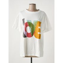 MINETTE - T-shirt blanc en coton - Femme - Taille TU - Modz