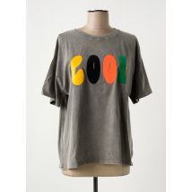 ARTY BLUSH - T-shirt gris en coton - Femme - Taille TU - Modz