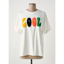 ARTY BLUSH - T-shirt blanc en coton - Femme - Taille TU - Modz