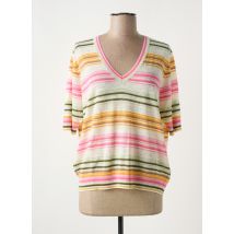 MOS MOSH - Pull rose en lin - Femme - Taille 40 - Modz