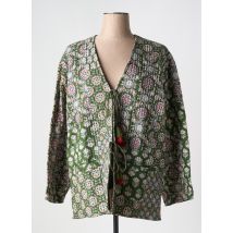 MAMOUCHKA - Veste casual vert en coton - Femme - Taille 36 - Modz