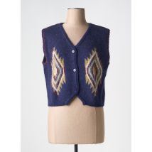 ADORE - Gilet sans manche bleu en nylon - Femme - Taille 38 - Modz
