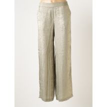 SCARLET ROOS - Pantalon droit vert en polyester - Femme - Taille 38 - Modz
