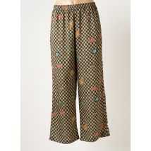 VIE TA VIE - Pantalon large vert en polyester - Femme - Taille 38 - Modz