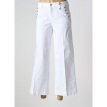 MOS MOSH - Pantalon 7/8 blanc en coton - Femme - Taille W27 - Modz