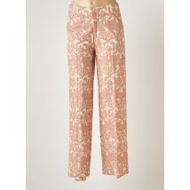 MAMOUCHKA - Pantalon droit beige en coton - Femme - Taille 38 - Modz