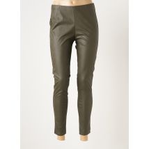 BE FUN - Legging vert en polyurethane - Femme - Taille 40 - Modz