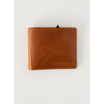 JACK & JONES - Portefeuille marron en cuir - Homme - Taille TU - Modz