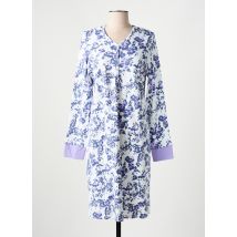 BARANDI - Chemise de nuit violet en coton - Femme - Taille 40 - Modz