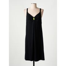 BARANDI - Robe mi-longue noir en viscose - Femme - Taille 36 - Modz