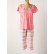 BARANDI - Pyjama orange en coton - Femme - Taille 44 - Modz